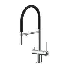 Смеситель для кухни с подключением фильтра Rivelato Adria 1523517, хром