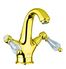 Смеситель для раковины Fiore GIOIELLI (SWAROVSKI®) 08OO0623, золото