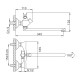 Смеситель для ванны FRAP F22731-B, хром