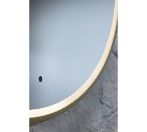Зеркало Silver Mirrors Делуна/Deluna D700 TX (алюм. профиль, цвет золото бесконтактный сенсор)