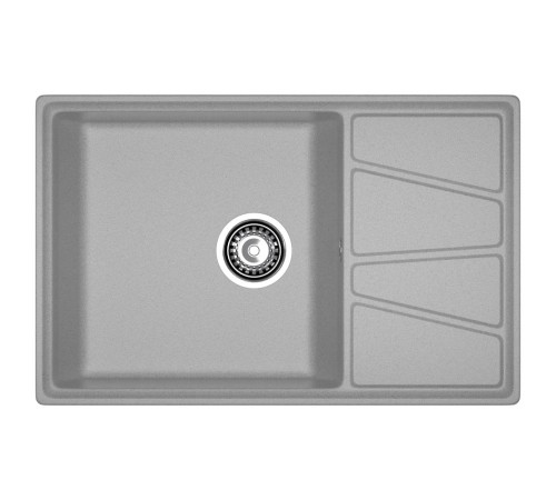 Кухонная мойка GranFest VERTEX 780L, серый