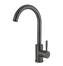 Смеситель для кухни Esko Kitchen K4GM, оружейная сталь
