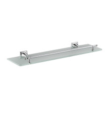 Полка стеклянная Haiba HB8507, хром