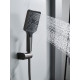 Смеситель для ванны Shevanik S4552T, оружейная сталь
