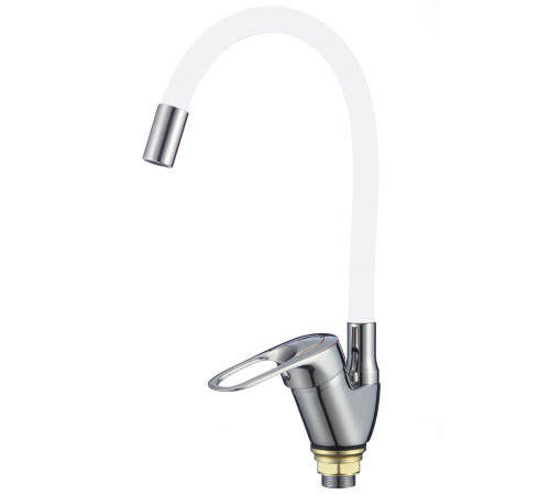Смеситель для кухни с гибким изливом Fmark FM4104-02, хром