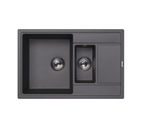 Кухонная мойка Florentina ЛИПСИ 20.250.D0780.102, черный
