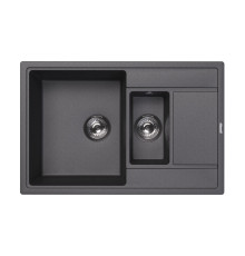 Кухонная мойка Florentina ЛИПСИ 20.250.D0780.102, черный