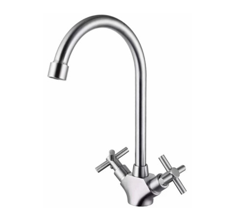 Смеситель для кухни Haiba HB49808, сталь
