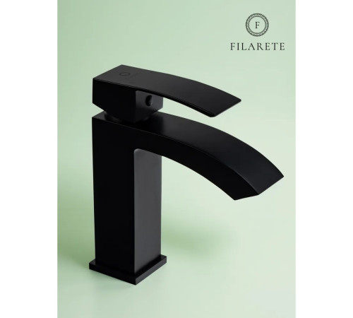 Смеситель для раковины FILARETE Waterfall FL5010BL, черный