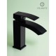 Смеситель для раковины FILARETE Waterfall FL5010BL, черный