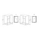 Душевая кабина Timo Premium PURO H-511R, 90x120x220