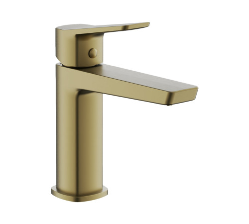 Смеситель для раковины BELZ B10715-5, брашированное золото