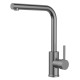 Смеситель для кухни VODA Kitchen K18GM, графит