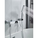 Смеситель для ванны Shevanik S4552, хром
