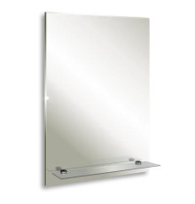Зеркало Silver Mirrors 39х59 прямоугольник с полкой