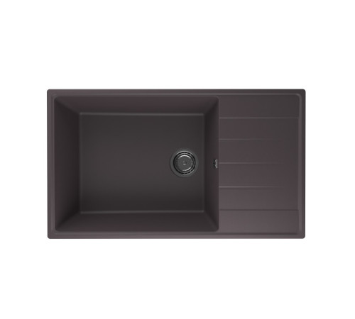 Кухонная мойка Ulgran Quartz Prima 860-06, трюфель