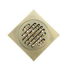 Душевой трап GAPPO G81001-4, бронза