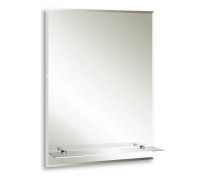 Зеркало Silver Mirrors Модерн-люкс (с полочкой) 490х680