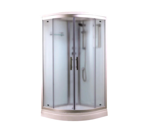 Душевая кабина Timo Standart Silver Fabric T-6609SF, 90x90x220