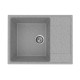 Кухонная мойка Practik PR-M-650-003 (без сифона), светло-серый