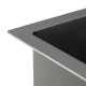 Кухонная мойка с коландером GAPPO GS7246-6, оружейная сталь