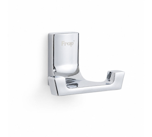 Крючок для ванной комнаты двойной FRAP F30605-2, хром
