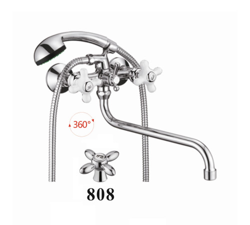 Смеситель для ванны D-Lin D145808, хром
