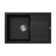 Кухонная мойка Florentina ЛИПСИ 20.160.D0760.208, нуар