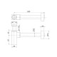 Сифон для раковины Webert AC0404010, золото