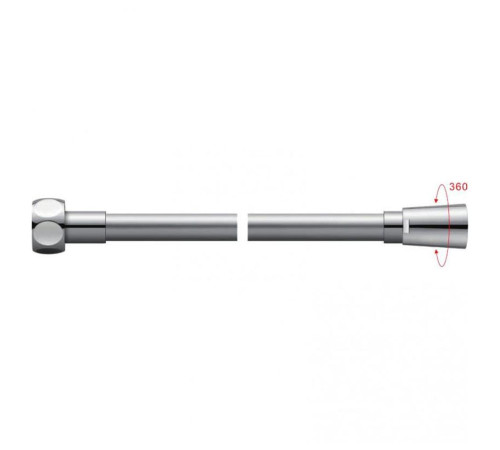 Шланг для душа GAPPO G47, серебро, 150 см