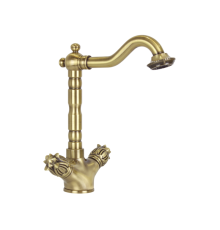 Смеситель для раковины Bronze de Luxe FLORENCE 21381, бронза