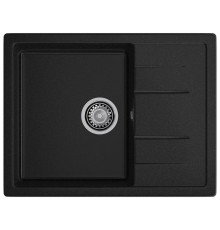 Кухонная мойка GranFest QUADRO 650L, черный