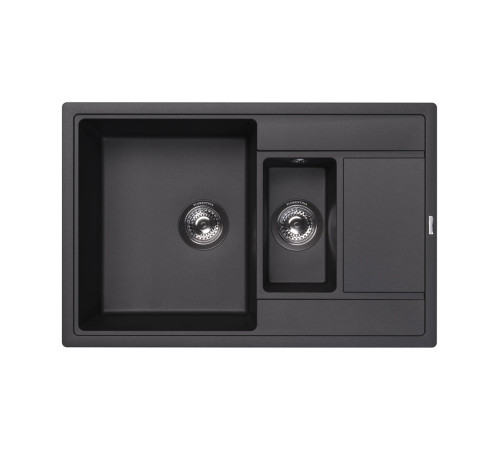 Кухонная мойка Florentina ЛИПСИ 20.250.D0780.302, антрацит