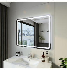 Зеркало Бриклаер Эстель-1 100 с подсветкой LED, сенсор на зеркале