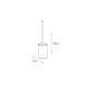 Ерш напольный Fixsen Tropic 0882E-5