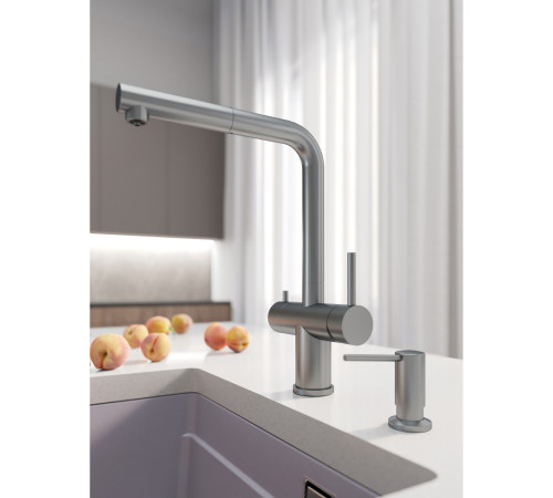 Смеситель для кухни Grandex Aqua Handy-P 902096, сатин