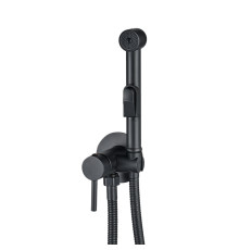 Гигиенический душ со смесителем WesnaArt EKO EKO05-410Black, черный