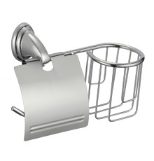 Держатель для туалетной бумаги и освежителя Savol S-L03151, хром