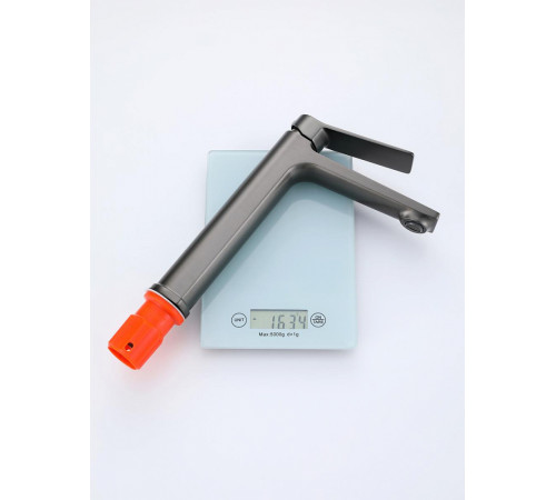 Смеситель для раковины высокий Prohanss P66.15.09, графит
