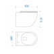 Комплект Maretti 3 в 1: унитаз CA10PBM29-844, инсталляция AC11P5211, кнопка AC12EA-015