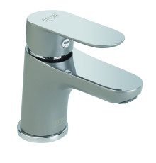 Смеситель для раковины Fiore KEVON CHIC 81GX8120, хром/серый