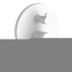 Смеситель для душа встраиваемый ESKO Kazan White KZ83-2W, белый