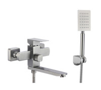Смеситель для ванны Fmark FS8104, сатин