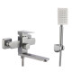 Смеситель для ванны Fmark FS8104, сатин