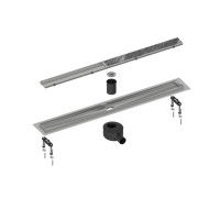 Душевой лоток (двухсторонняя решетка) TIMO Drain System DS230206/00, хром
