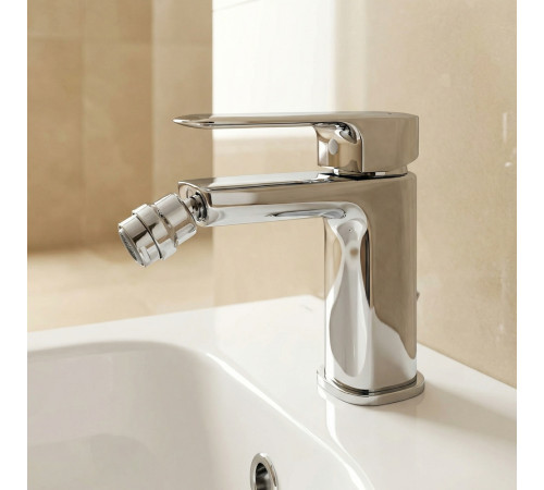 Смеситель для биде Bravat F1797928CP-SW, хром
