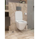 Унитаз подвесной Maretti Катрина безободковый с микролифтом, KA10PBM20-844, белый