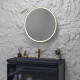 Зеркало Silver Mirrors Делуна/Deluna D800 TX (алюм. профиль, цвет золото, бесконтактный сенсор)