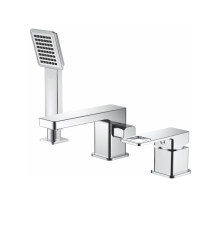 Смеситель на борт ванны Haiba HB80615, хром