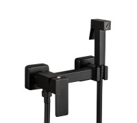 Гигиенический душ со смесителем FRAP F7504-6, черный